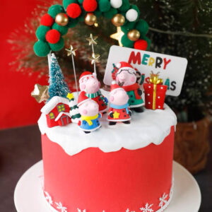 Peppa Pig Christmas Topper Christmas Cake Decorating