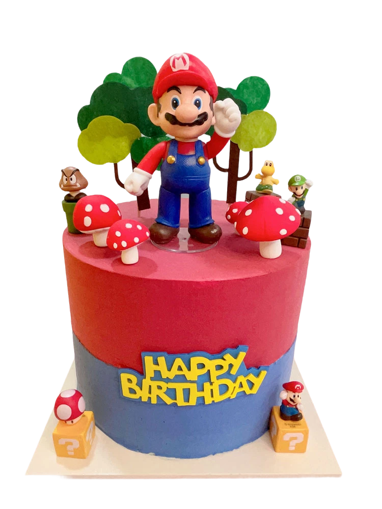 Nintendo Super Mario Odyssey Themed Cake Topper