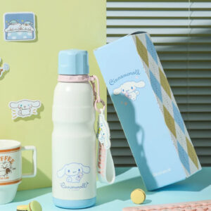 Sanrio Cinnamon Roll Stainless Thermal Water Bottle 600ml