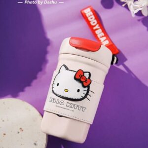 Sanrio Hello Kitty Stainless Coffee Cup with Ceramic Coating 400ml