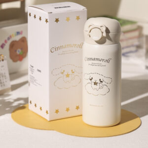 Sanrio Cinnamoroll Stainless Thermal Water Bottle 350ml