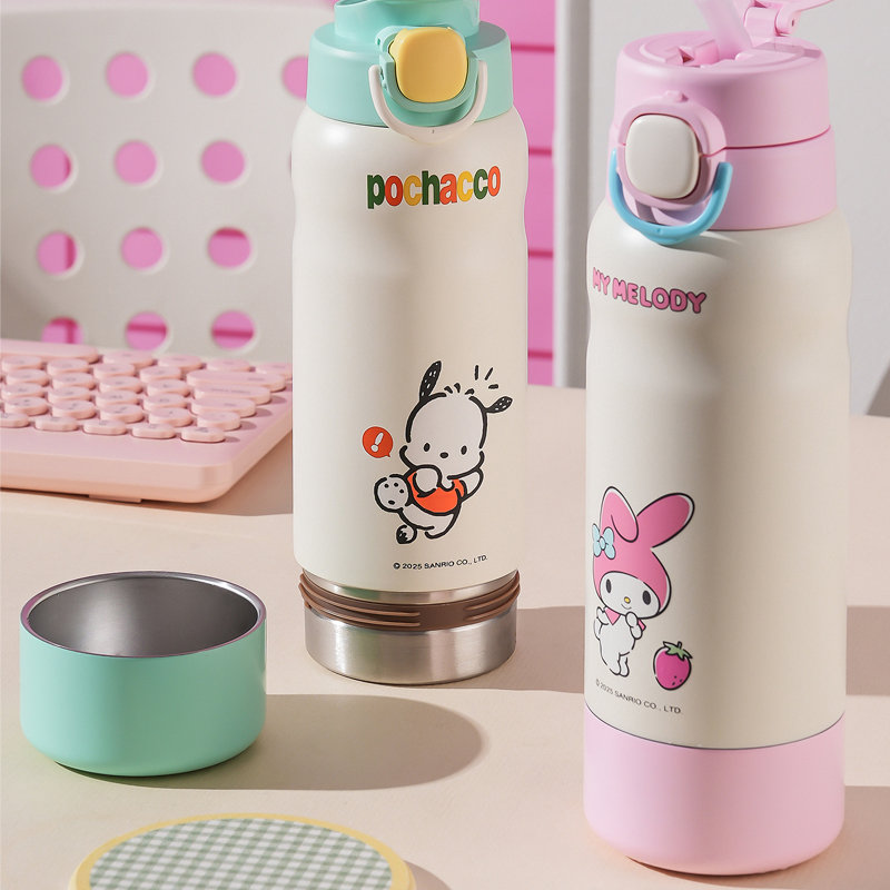 Sanrio Pochacco Thermal Bottle 530ml – Cute & Insulated