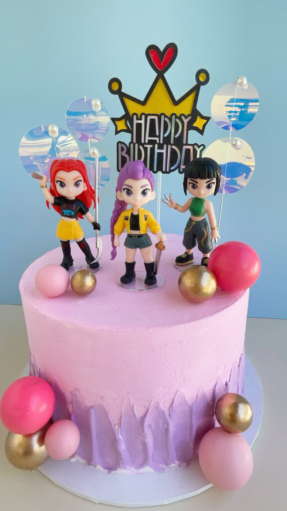 K-Pop Demon Hunters birthday cake ideas Australia
