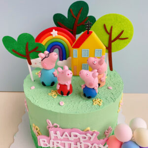 Peppa Pig Family Cake Topper